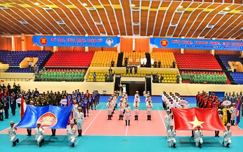 Giải bóng chuyền nam trong nhà Quân đội các nước ASEAN 2023: Tăng cường tình đoàn kết, hữu nghị giữa quân đội các nước ASEAN